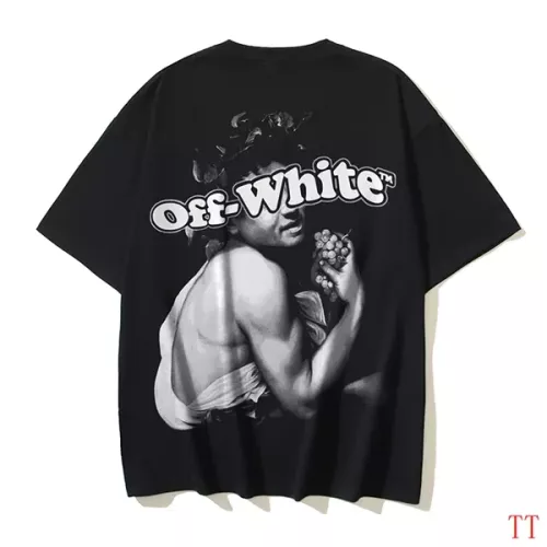 Off-White T-Shirts Short Sleeved For Unisex #1295857 $29.00 USD, Wholesale Replica Off-White T-Shirts