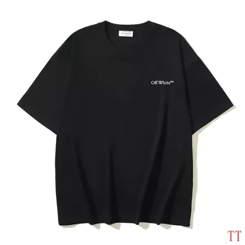 Replica Off-White T-Shirts Short Sleeved For Unisex #1295857 $29.00 USD for Wholesale