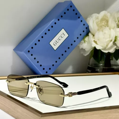 Gucci AAA Quality Sunglasses #1295862 $68.00 USD, Wholesale Replica Gucci AAA Quality Sunglasses