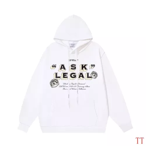 Off-White Hoodies Long Sleeved For Unisex #1295869 $52.00 USD, Wholesale Replica Off-White Hoodies