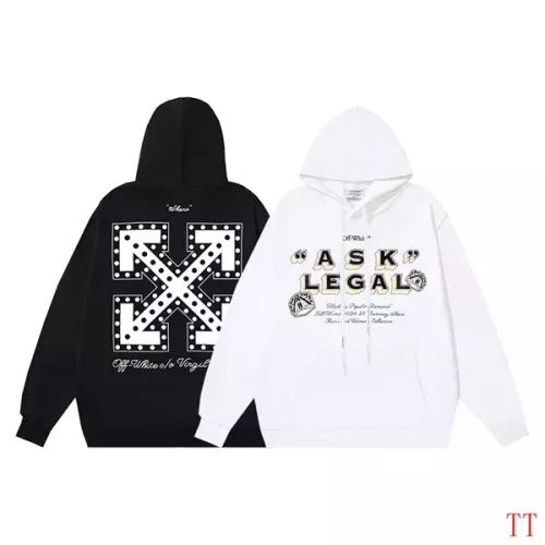 Replica Off-White Hoodies Long Sleeved For Unisex #1295869 $52.00 USD for Wholesale