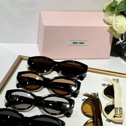 Replica MIU MIU AAA Quality Sunglasses #1296145 $60.00 USD for Wholesale