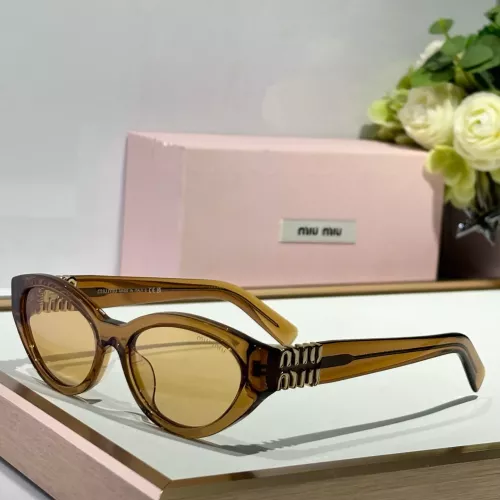 MIU MIU AAA Quality Sunglasses #1296151 $60.00 USD, Wholesale Replica MIU MIU AAA Sunglasses