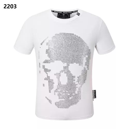 Philipp Plein PP T-Shirts Short Sleeved For Men #1296220 $27.00 USD, Wholesale Replica Philipp Plein PP T-Shirts