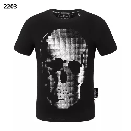 Philipp Plein PP T-Shirts Short Sleeved For Men #1296221 $27.00 USD, Wholesale Replica Philipp Plein PP T-Shirts