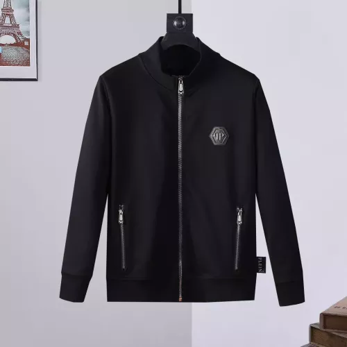 Replica Philipp Plein PP Jackets Long Sleeved For Men #1296307 $64.00 USD for Wholesale