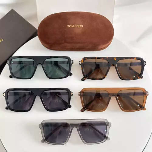 Replica Tom Ford AAA Quality Sunglasses #1296431 $56.00 USD for Wholesale