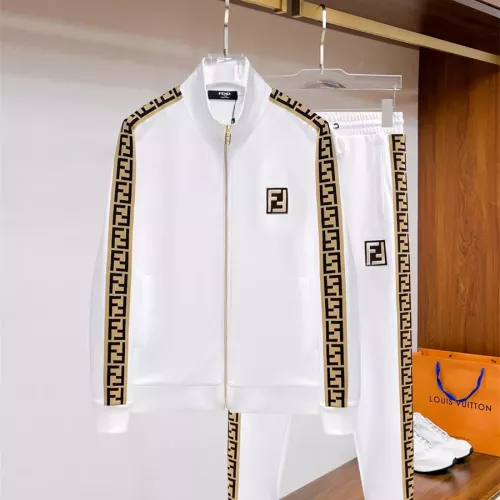 Fendi Tracksuits Long Sleeved For Men #1296440 $92.00 USD, Wholesale Replica Fendi Tracksuits