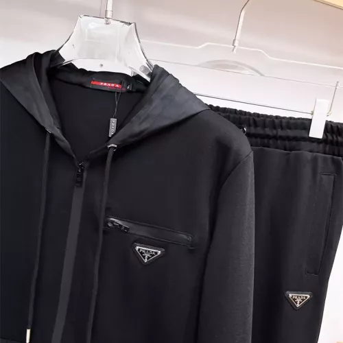 Replica Prada Tracksuits Long Sleeved For Men #1296449 $96.00 USD for Wholesale