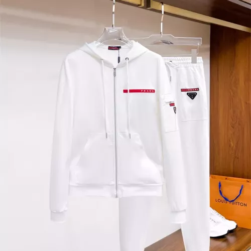 Prada Tracksuits Long Sleeved For Men #1296454 $92.00 USD, Wholesale Replica Prada Tracksuits