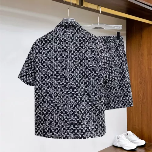 Replica Louis Vuitton LV Tracksuits Short Sleeved For Men #1296540 $82.00 USD for Wholesale