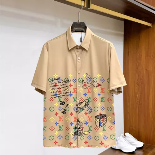 Replica Louis Vuitton LV Tracksuits Short Sleeved For Men #1296545 $76.00 USD for Wholesale