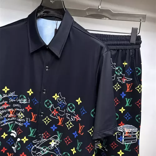 Replica Louis Vuitton LV Tracksuits Short Sleeved For Men #1296546 $76.00 USD for Wholesale