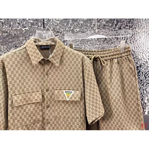 Replica Gucci Tracksuits Short Sleeved For Men #1296561 $82.00 USD for Wholesale