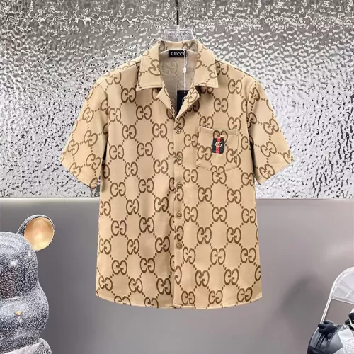 Replica Gucci Tracksuits Short Sleeved For Men #1296563 $82.00 USD for Wholesale
