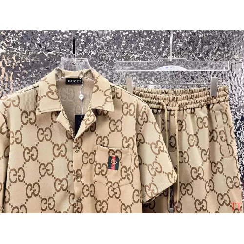 Replica Gucci Tracksuits Short Sleeved For Men #1296563 $82.00 USD for Wholesale