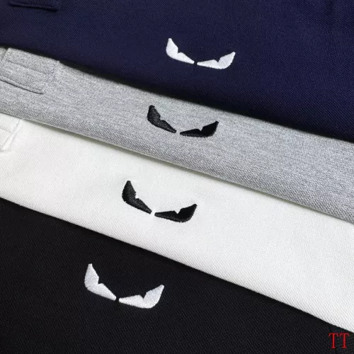 Replica Fendi T-Shirts Short Sleeved For Men #1296580 $39.00 USD for Wholesale