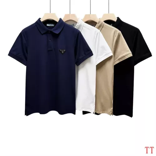 Replica Prada T-Shirts Short Sleeved For Men #1296583 $39.00 USD for Wholesale