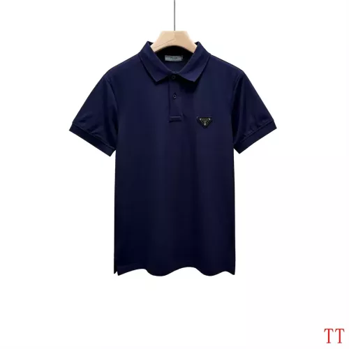 Prada T-Shirts Short Sleeved For Men #1296585 $39.00 USD, Wholesale Replica Prada T-Shirts