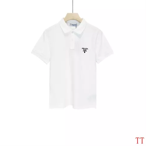 Prada T-Shirts Short Sleeved For Men #1296587 $39.00 USD, Wholesale Replica Prada T-Shirts