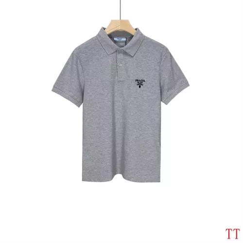 Prada T-Shirts Short Sleeved For Men #1296588 $39.00 USD, Wholesale Replica Prada T-Shirts