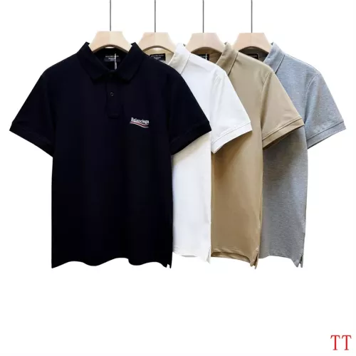 Replica Balenciaga T-Shirts Short Sleeved For Men #1296591 $39.00 USD for Wholesale