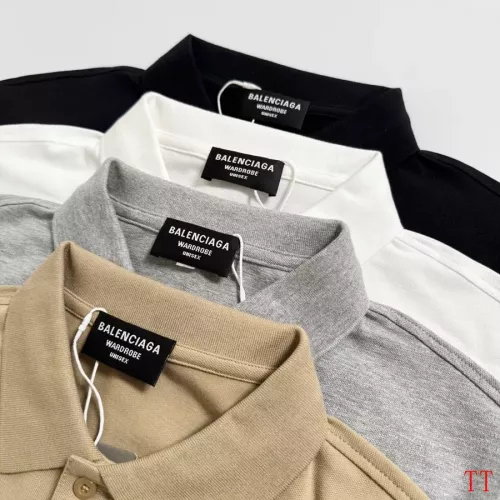 Replica Balenciaga T-Shirts Short Sleeved For Men #1296591 $39.00 USD for Wholesale