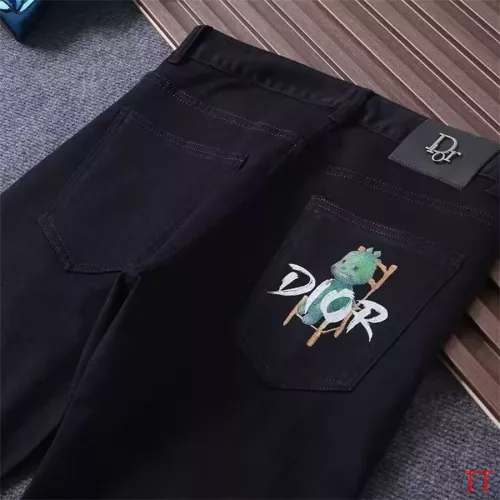 Replica Christian Dior Jeans For Men #1296788 $48.00 USD for Wholesale