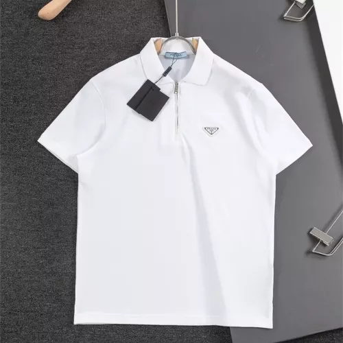 Prada T-Shirts Short Sleeved For Unisex #1296797 $48.00 USD, Wholesale Replica Prada T-Shirts