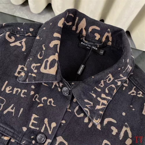 Replica Balenciaga Jackets Long Sleeved For Men #1296807 $68.00 USD for Wholesale