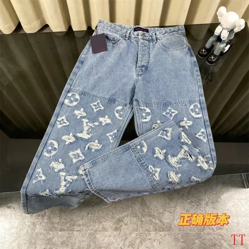 Louis Vuitton LV Jeans For Unisex #1296816 $76.00 USD, Wholesale Replica Louis Vuitton LV Jeans