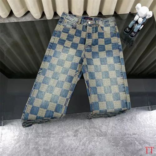 Replica Louis Vuitton LV Jeans For Unisex #1296823 $80.00 USD for Wholesale