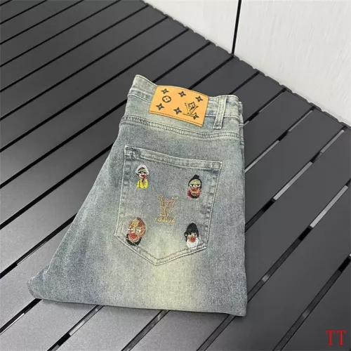 Louis Vuitton LV Jeans For Men #1296859 $48.00 USD, Wholesale Replica Louis Vuitton LV Jeans