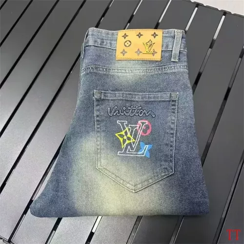 Louis Vuitton LV Jeans For Men #1296861 $48.00 USD, Wholesale Replica Louis Vuitton LV Jeans