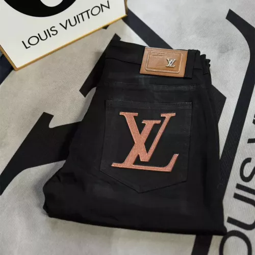 Louis Vuitton LV Jeans For Men #1296874 $48.00 USD, Wholesale Replica Louis Vuitton LV Jeans