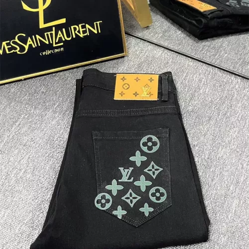 Louis Vuitton LV Jeans For Men #1296894 $48.00 USD, Wholesale Replica Louis Vuitton LV Jeans