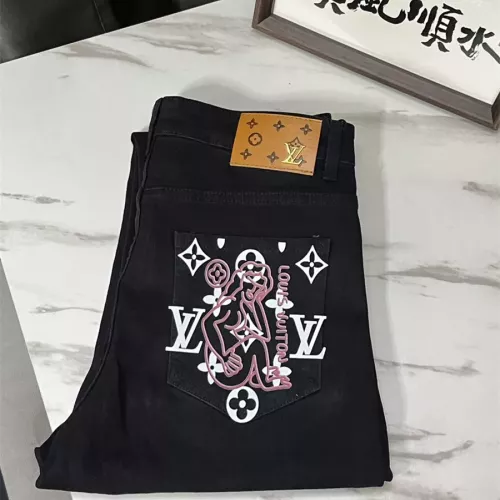 Louis Vuitton LV Jeans For Men #1296901 $48.00 USD, Wholesale Replica Louis Vuitton LV Jeans