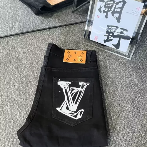 Louis Vuitton LV Jeans For Men #1296907 $48.00 USD, Wholesale Replica Louis Vuitton LV Jeans