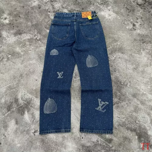 Replica Louis Vuitton LV Jeans For Unisex #1296923 $76.00 USD for Wholesale