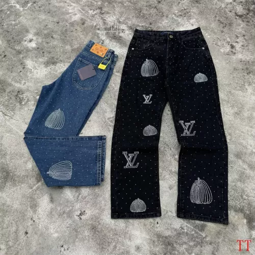 Replica Louis Vuitton LV Jeans For Unisex #1296923 $76.00 USD for Wholesale