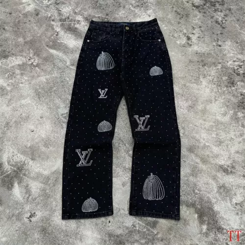 Louis Vuitton LV Jeans For Unisex #1296926 $76.00 USD, Wholesale Replica Louis Vuitton LV Jeans