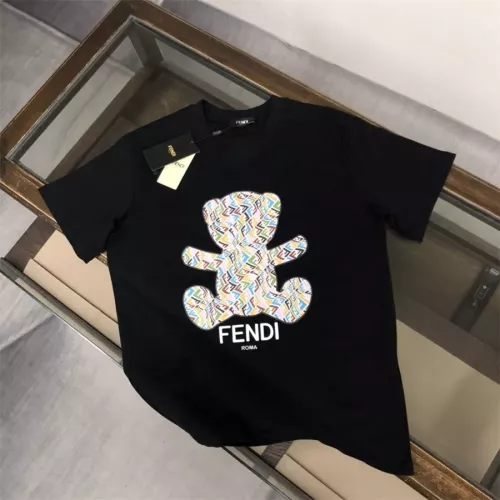 Fendi T-Shirts Short Sleeved For Unisex #1296949 $32.00 USD, Wholesale Replica Fendi T-Shirts