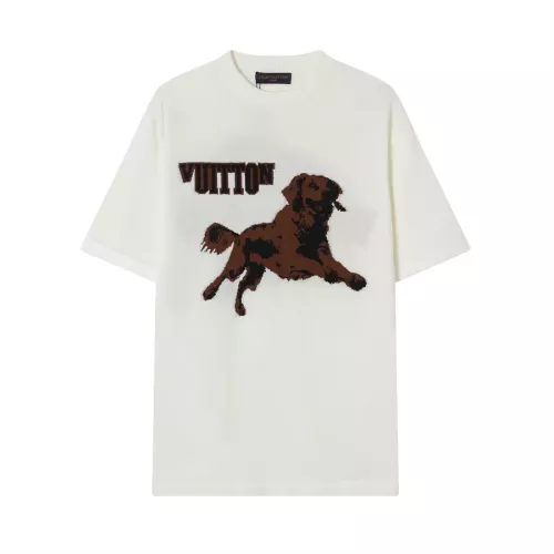 Louis Vuitton LV T-Shirts Short Sleeved For Unisex #1296952 $45.00 USD, Wholesale Replica Louis Vuitton LV T-Shirts