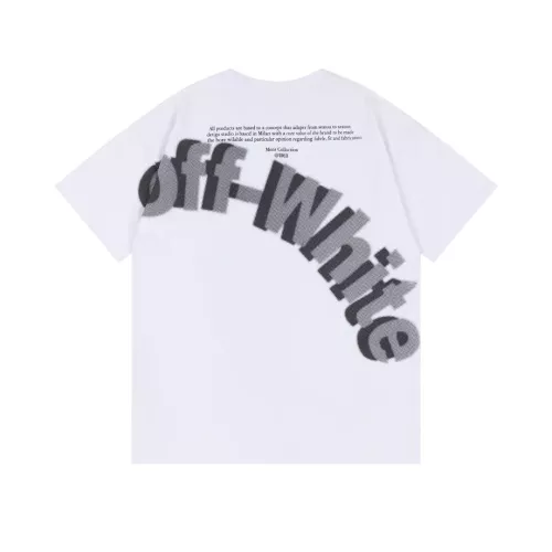 Off-White T-Shirts Short Sleeved For Unisex #1296960 $32.00 USD, Wholesale Replica Off-White T-Shirts