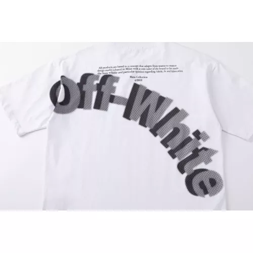 Replica Off-White T-Shirts Short Sleeved For Unisex #1296960 $32.00 USD for Wholesale