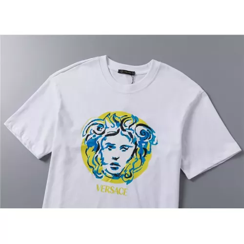 Replica Versace T-Shirts Short Sleeved For Unisex #1296962 $32.00 USD for Wholesale