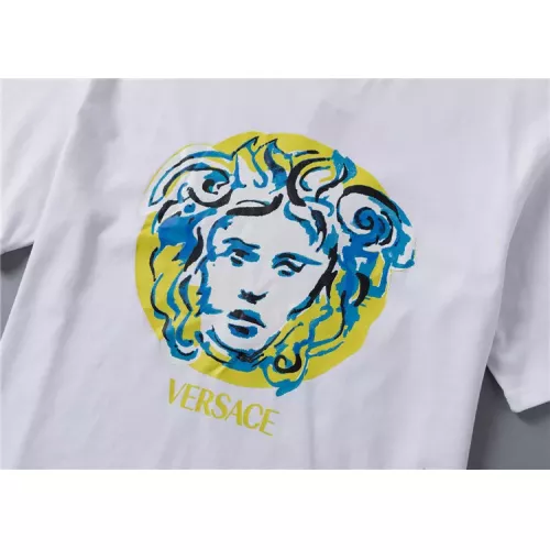 Replica Versace T-Shirts Short Sleeved For Unisex #1296962 $32.00 USD for Wholesale