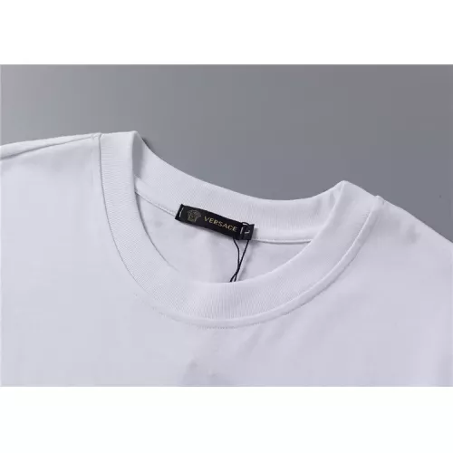 Replica Versace T-Shirts Short Sleeved For Unisex #1296962 $32.00 USD for Wholesale