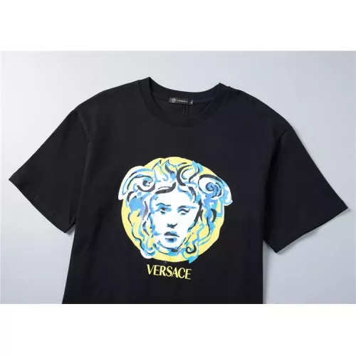 Replica Versace T-Shirts Short Sleeved For Unisex #1296963 $32.00 USD for Wholesale