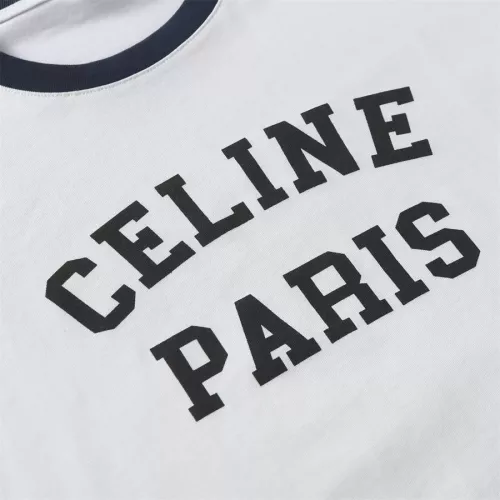 Replica Celine T-Shirts Short Sleeved For Unisex #1296979 $36.00 USD for Wholesale